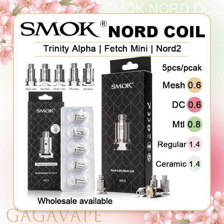 VAPE accessories Vape smoke SMOK NORD OCC Coils Trinity Alpha Occ