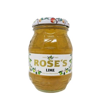 Import Foods🔹 Roses Lime Fine Cut Marmalade 454g โรส แยมมะนาวตัดละเอียด 454กรัม