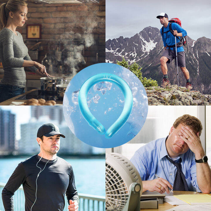 Neck Cooling Tube PCM Cooling Neck Wraps for Women for Hot Weather Lazada