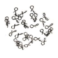 Fly Fishing Bait Connector Pin  Fly Hook Quick Replace  Connect Snap  High Carbon Steel Fishing Gear Accessories Accessories