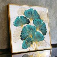 【hot】 Printed Landscape Kits Embroidery Needlework Sets Biloba Cross-Stitch Decoration