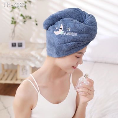【CC】 Microfiber Shower Hat Quick-dry Soft Absorption Turban Hair Drying Cap
