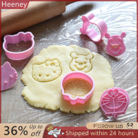 ? Heeney แพนด้าคุกกี้เครื่องตัดพลาสติกบิสกิตมีดอบเค้กผลไม้เครื่องมือแม่พิมพ์