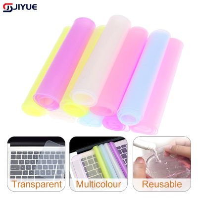 Universal Laptop Keyboard Cover Protector 12-17 Inch Waterproof Dustproof Silicone Notebook Computer Keyboard Protective Film Keyboard Accessories