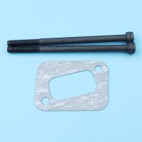 【In Stock】 txpcce Mffler ไอเสีย Silencer Bolt และปะเก็นสำหรับ Husqvarna 340 345 346XP 350 351 353 Jonsered 2150 2149 2153 2152 2145 2147 #503862803