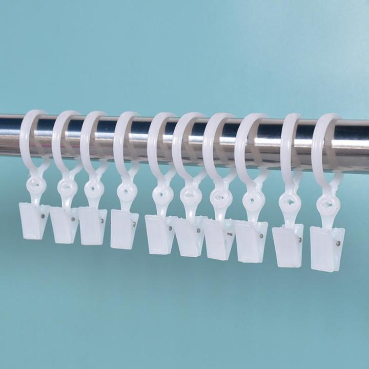 10pcs-useful-detachable-easy-to-install-shower-curtain-buckle-drape-holder-bathroom-supply-curtain-clip-curtain-ring