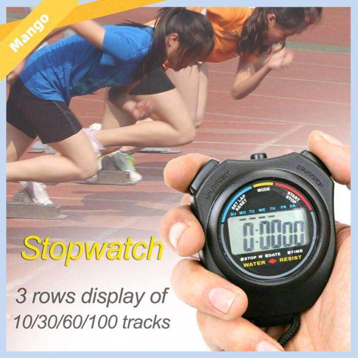 MINBAOYU196810 Training Outdoor Running Electronic Training Timer