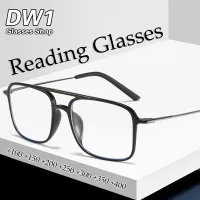 + 100ถึง + 400ป้องกันแสงสีฟ้าแว่นอ่านหนังสือผู้ชายใหม่ TR90สตรีเบาป้องกันรังสีสายตายาวตามอายุแว่นตาที่มีเกรด