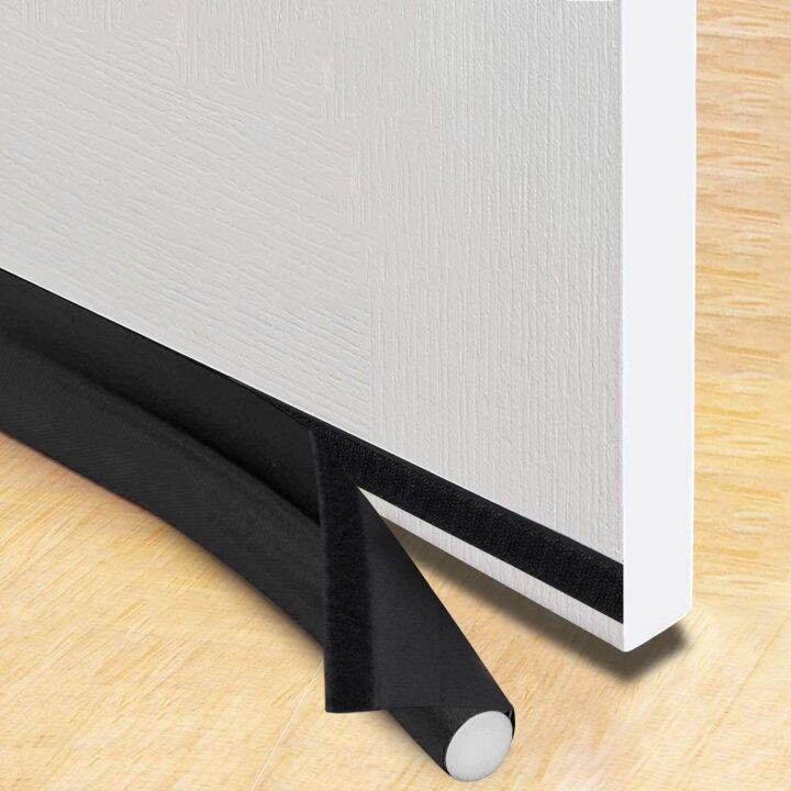 94cm-door-bottom-sealing-strip-self-adhesive-weatherstrip-under-door-draft-stopper-windproof-dust-proof-pu-seal-acoustic-foam