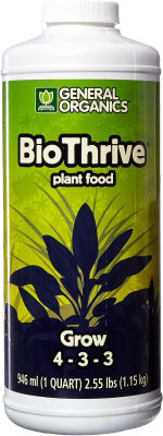General Hydroponics BioThrive Grow, 1-Quart Grow 1 quart