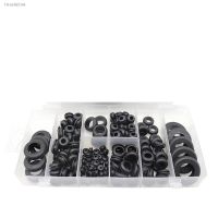 ✽✖☄ 180pcs Rubber Grommet Car Fuse Accessories 8 Popular Sizes Grommet Gasket for Protects Wire Multi-size Practical