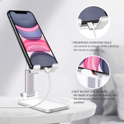 Adjustable Tablet Holder Cell Phone Stand Foldable Extend Support Mobile Phone Holder for IPhone 13 12 11 Pro IPad Xiaomi