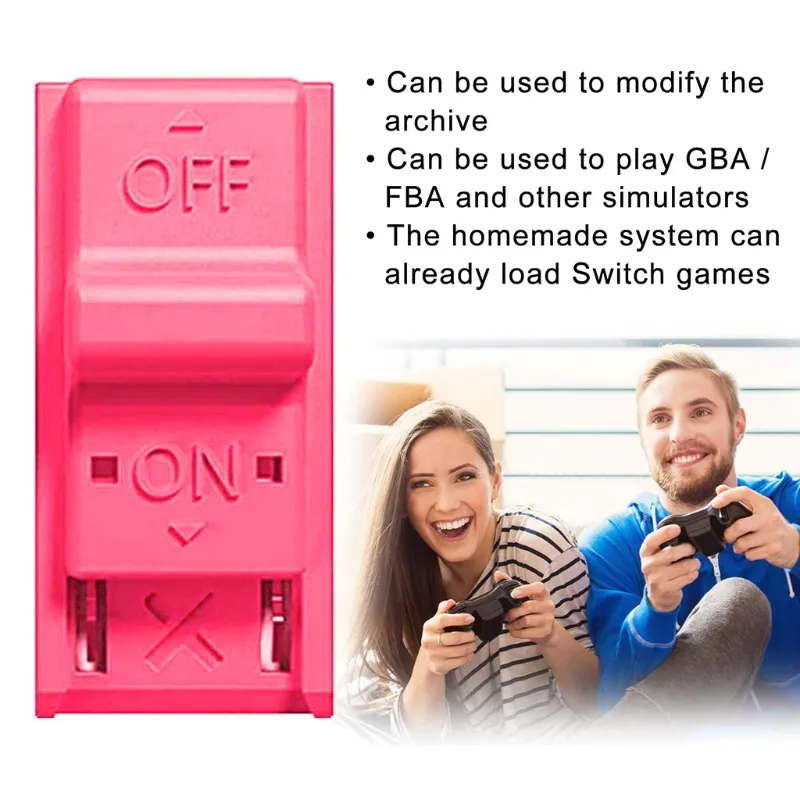 RCM Jig, RCM Clip Short Connector for Nintendo Switch Joy-Con RCM Tool for  NS Recovery Mode (Red)