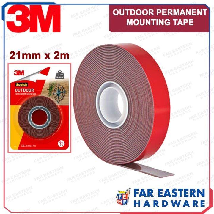3M Permanent Mounting Tape Double Sided Scotch Tape Indoor Outdoor