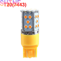 Shine 1156 7440 T20 3030 35smd หลอดไฟ CANbus W21W LED Lamp Car TURN SIGNAL ligh