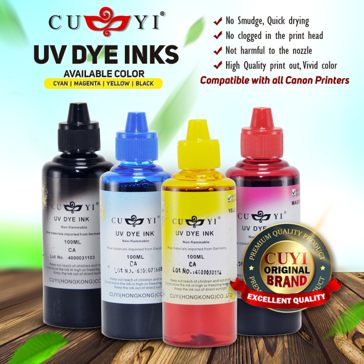 Cuyi Canon Dye Ink For All Inkjet 100ml By Vsph Lazada Ph 5659