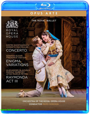 Three ballet Concertos Ingmar ramonda Royal Ballet (Blu ray BD25G)