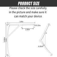 【CW】 Patelai Valance Plastic Blinds Brackets 3.5 Inch for Parts Accessory Compone