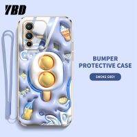 YBD เคส3Dเคสสำหรับ Vivo S12 V23 Pro 5G ที่มีวิสัยทัศน์ลายการ์ตูนน่ารักคู่เคสนิ่มกรณีโทรศัพท์รูปแบบเคลื่อนไหว