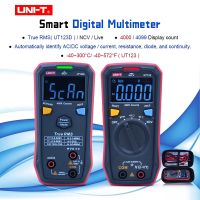 UNI-T UT123 Digital Multimeter Pocket Size Residential multimeter AC DC voltage Resistor temperature NCV Tester EBTN display Electrical Trade Tools Te