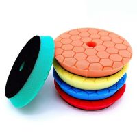 6inch Polishing Pad Disc Thickness Waxing Buffing Sponge Pads Kit Glossy Pad Car Headlights Polishing Disc For RO DA Polishier