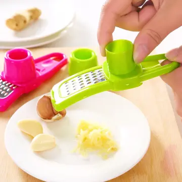 Japanese-Style Hand-Held Garlic Masher Kitchen Accessories Cooking Tools  Multifunctional Garlic Cutter Kitchen Gadgets