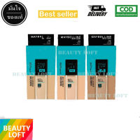 Maybelline Fit me เมย์เบลลีน ฟิต มี แมท แอนด์ พอร์เลส ฟาวเดชั่น No.120 Classic ivory (1กล่อง/6ซอง)