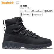 Original TIMBERLAND Giày Cổ Cao Nam Edge Waterproof Boot Black Nubuck