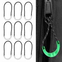 № 1/5Pcs Luminous Zipper Pulls Cord Extender PVC Slider Head DIY Repair Kit Bags Clothes Backpacks Zipper Rope Sewing Supplies