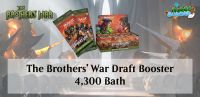 Magic: The Gathering The Brothers’ War Draft Booster Box | 36 Packs (540 Magic Cards)