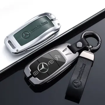 Key Fob Cover With Key Chain For Mercedes Benz A B C E S Gla Glc