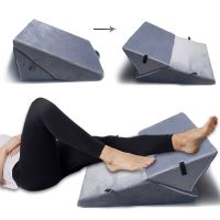 50LB Wedge Pillow Bed Incline Cushion for Sleeping Side Body Positioner Bed Support Pillow Memory Soft Foam for Back Triangle