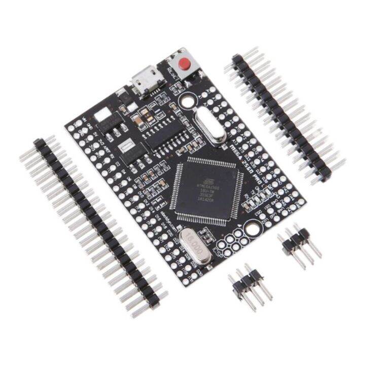 【cw】 Mega2560 PRO MINI 5V (Embed) CH340G ATmega2560 16AU with male ...