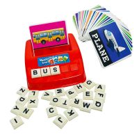 Children Card Letter Machine English Early Educational Picture Literacy Learn English Words Game ​Teaching Aids Flash Cards