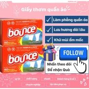 Giấy Thơm Quần Áo Bounce Mỹ 160 Tờ Nguyên Hộp - Làm Thơm Quần Áo