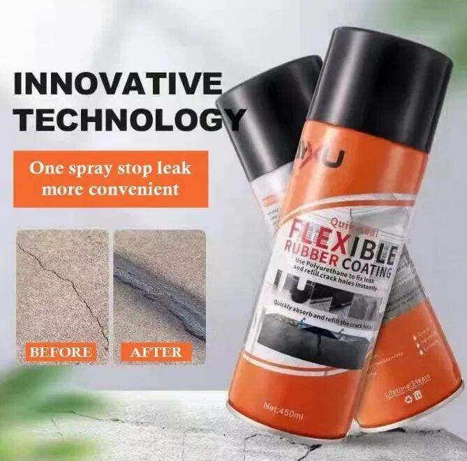 AYXU original quick seal flexible rubber coating waterproof leak trap