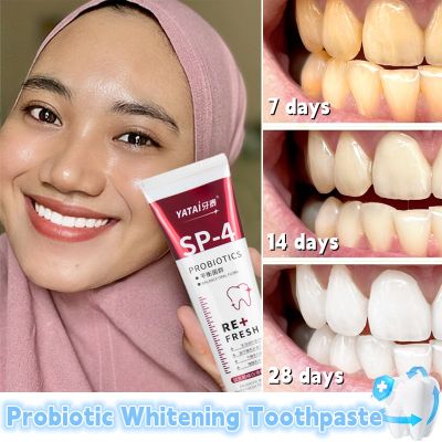 zx_ Beauty shop Customization Teeth white teeth sp4 toothpaste Probiotics oral shark tooth paste original Tartar  removes bad breath flavus cavities teeth whitening elderly and children have used no side effects