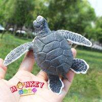 Monkey Toys - โมเดลสัตว์ Turtle เต่า ทะเล ดำ ขนาด 12.00 CM (จากหาดใหญ่)