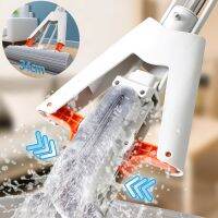 New Sponge Mop Free Hand Washing Magic Self-Cleaning Squeeze Water Flat Floor Wiper Tile Wringer Cotton Squeezer Household Help