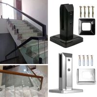 【CW】 steel No punching Railing Floor Pool glass Clip Glass Clamp Accessories Guardrail Bracket