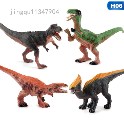 4pcs Dinosaur Toys Simulation static dinosaur model toys Age 3 4 5 6 7 Educational Dinosaur Figures Model Toys For Kids Boy Girls Toddlers