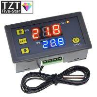 【YD】 W3230 12V 24V AC110-220V Probe line 20A Digital Temperature Display Thermostat With Heat/Cooling Instrument