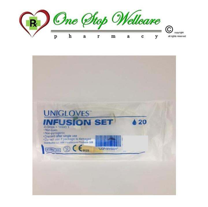 UNIGLOVES IV INFUSION SET (Exp 3/2028) | Lazada