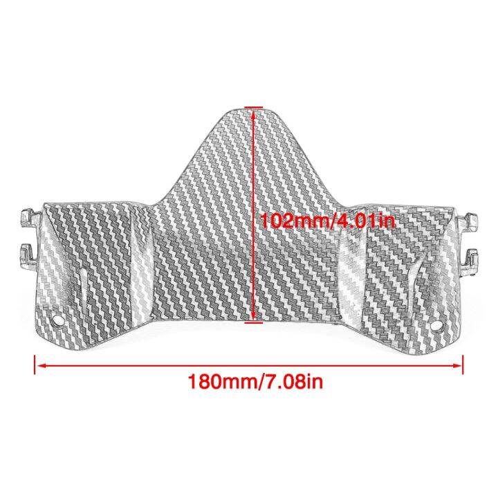 ฝาครอบฝาครอบไฟหน้าของประดับจักรยานยนต์ด้านหน้า-z900สำหรับ-kawasaki-z-900-2020-2021