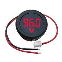 Cupcake LED Digital Display แบบวงกลม2สาย voltmeter DC 5-100V DC Digital voltmeter