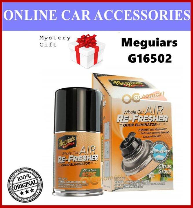 ( Free Gift ) Meguiars Meguiar's G16502 Air ReFresher / Air Freshener