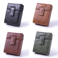 Travel Ciggarett Storage Box Holder Pocket Ciggatette Leather Case Tobaco Pouch Bag Smking Accessories
