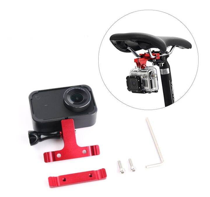 สำหรับ-gopro-อุปกรณ์เสริมที่นั่งจักรยานติดตั้งท้ายจักรยาน-cnc-ด้านหลังที่ยึดด้านหลังจักรยานอลูมิเนียมสำหรับ-go-pro-hero-11-10-9-sjcam-เหมาะสำหรับ-xiaomi-xiaoyi-4k