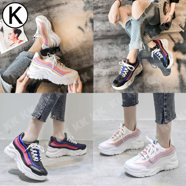 k-amp-k-รองเท้า-รองเท้าผ้าใบ-รองเท้าแฟชั่น-รองเท้าผ้าใบผู้หญิง-รองเท้าแฟชั่นผู้หญิง-no-a135