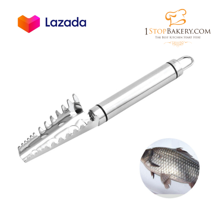 Stainless Steel Fish Scaler / ที่ขูดเกล็ดปลา
